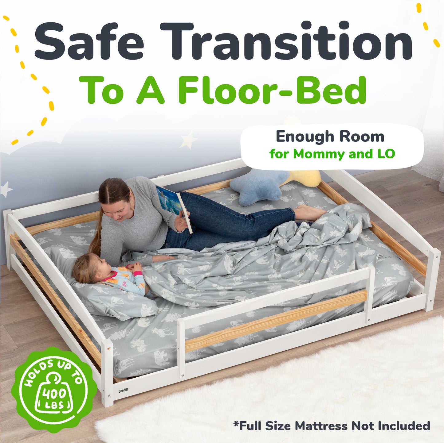 Cama de piso - Tamaño completo
