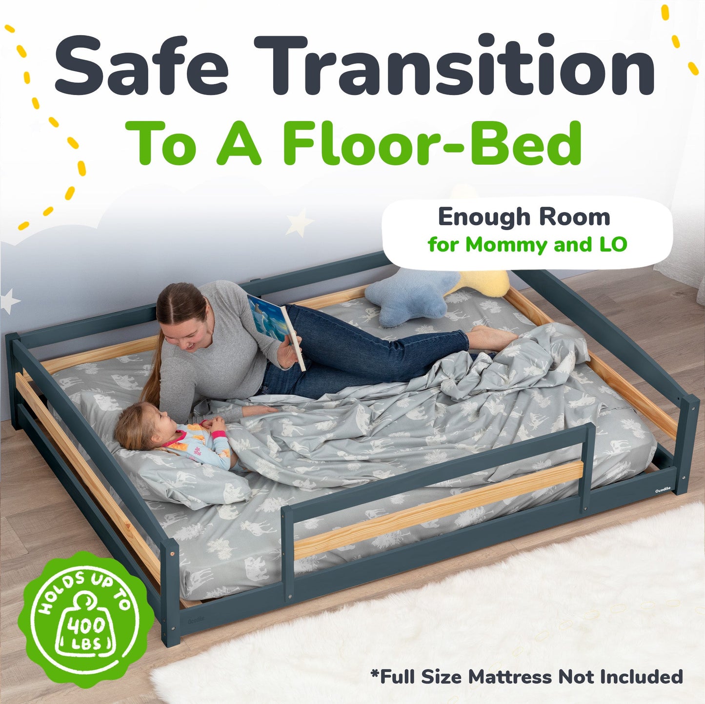 Cama de piso - Tamaño completo