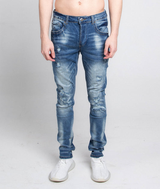 A402 SMALL RIPPED SKINNY JEANS