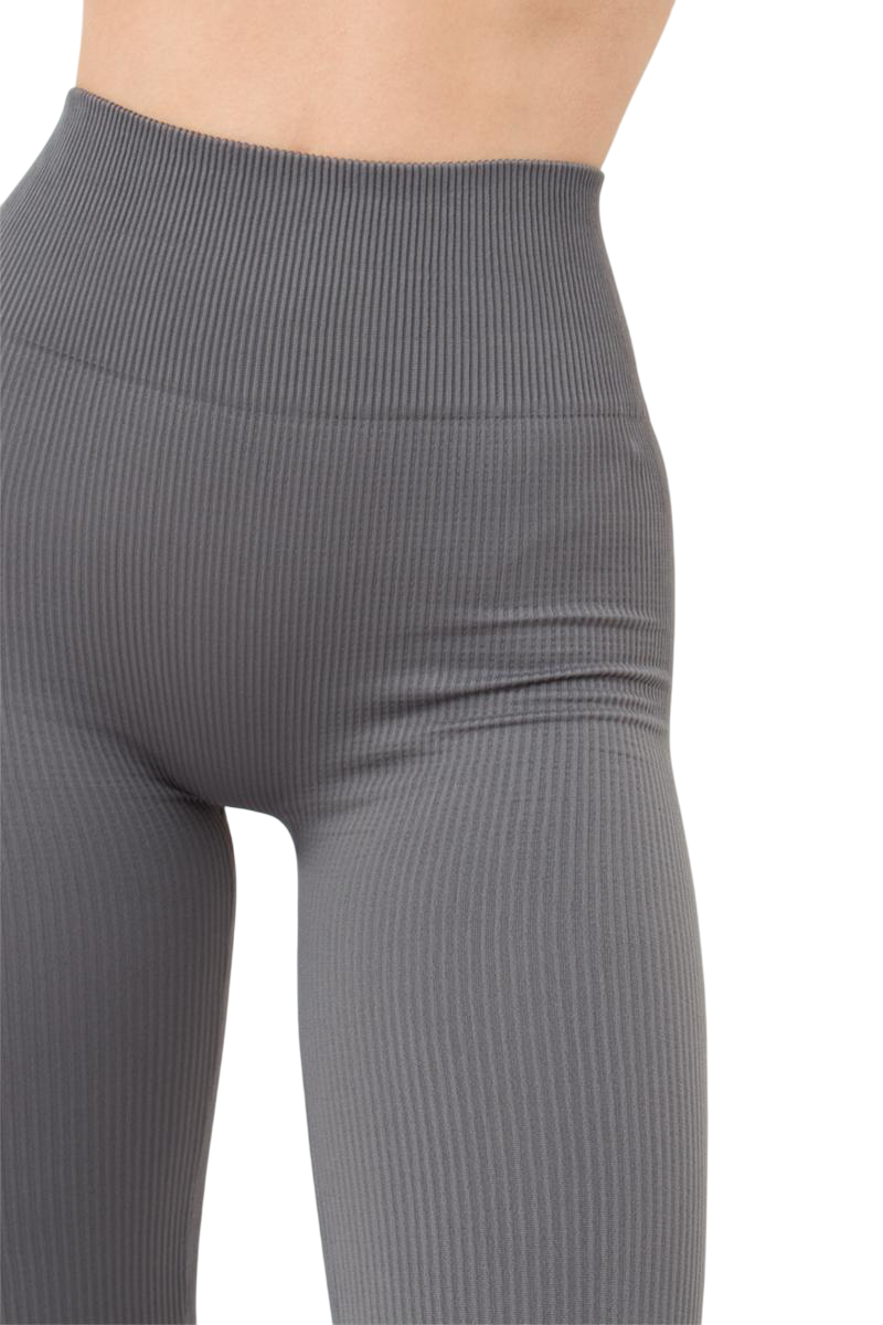 Leggings push-up de cintura alta acanalados sin costuras para mujer: yoga, entrenamiento, gimnasio y ropa informal.