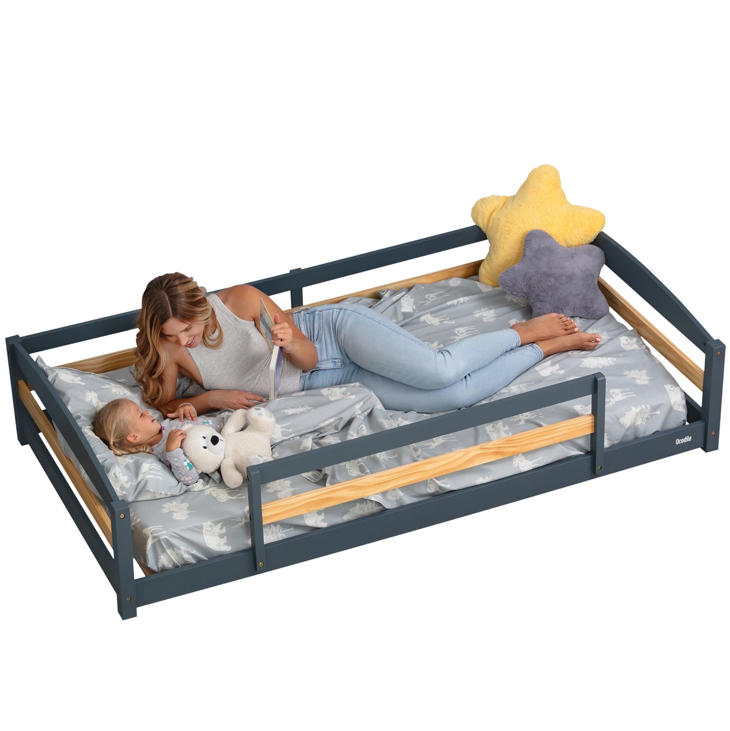 Cama de suelo - Tamaño individual