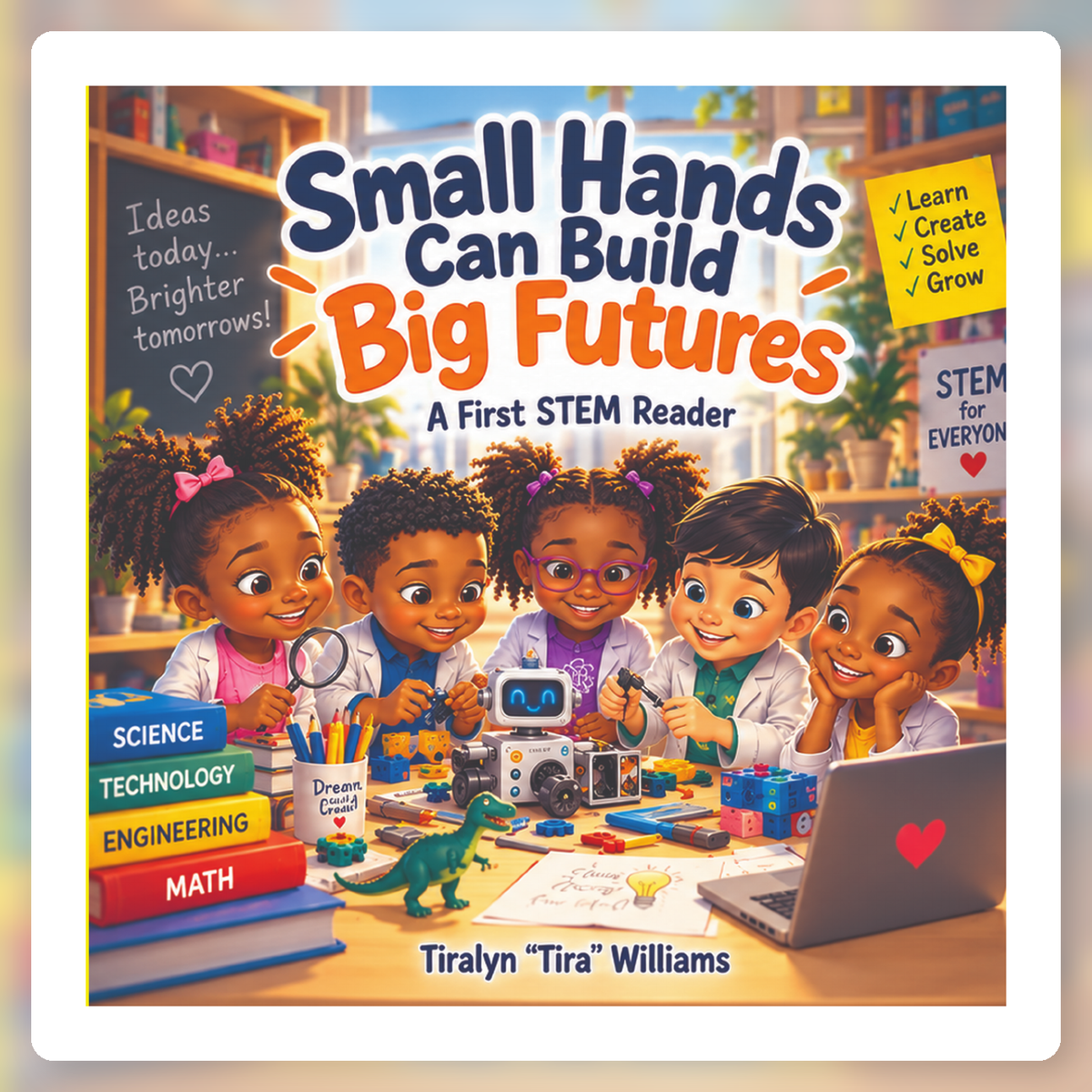 Small Hands Can Build Big Futures: A First STEM Reader digital cover